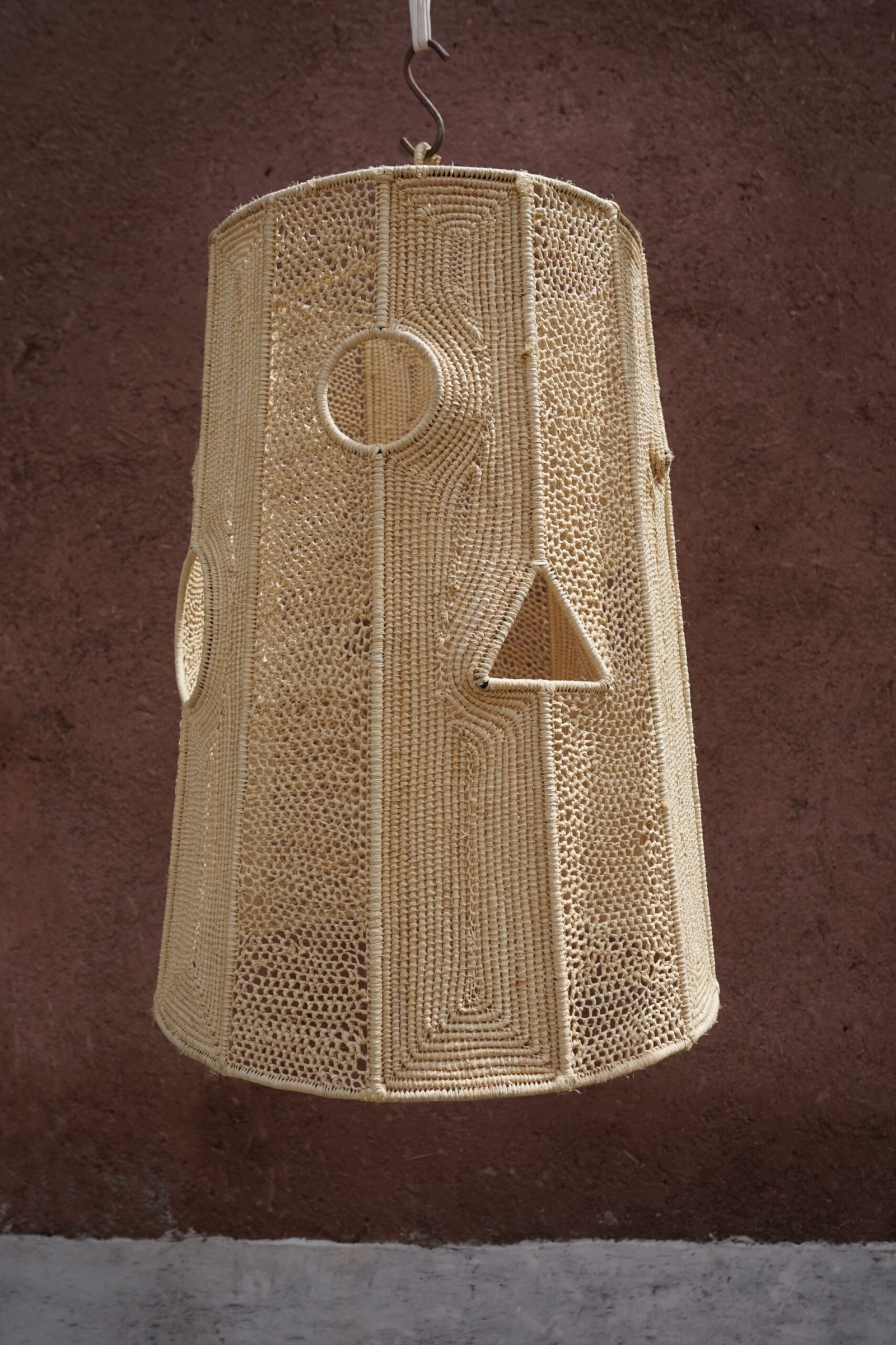 Oval Open-Weave Pendant Shade - Image 5