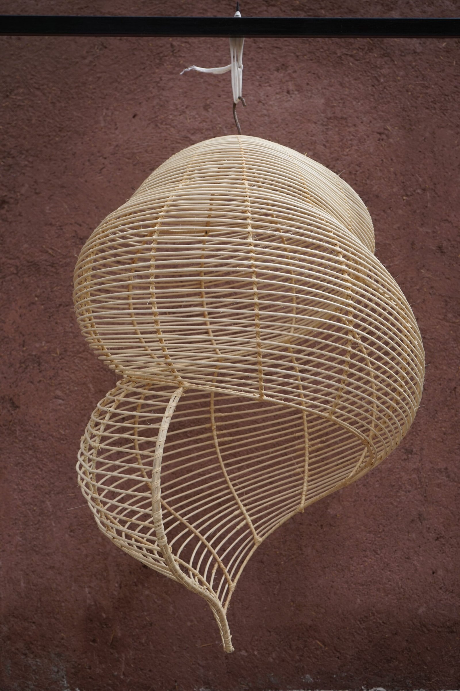 Oval Open-Weave Pendant Shade