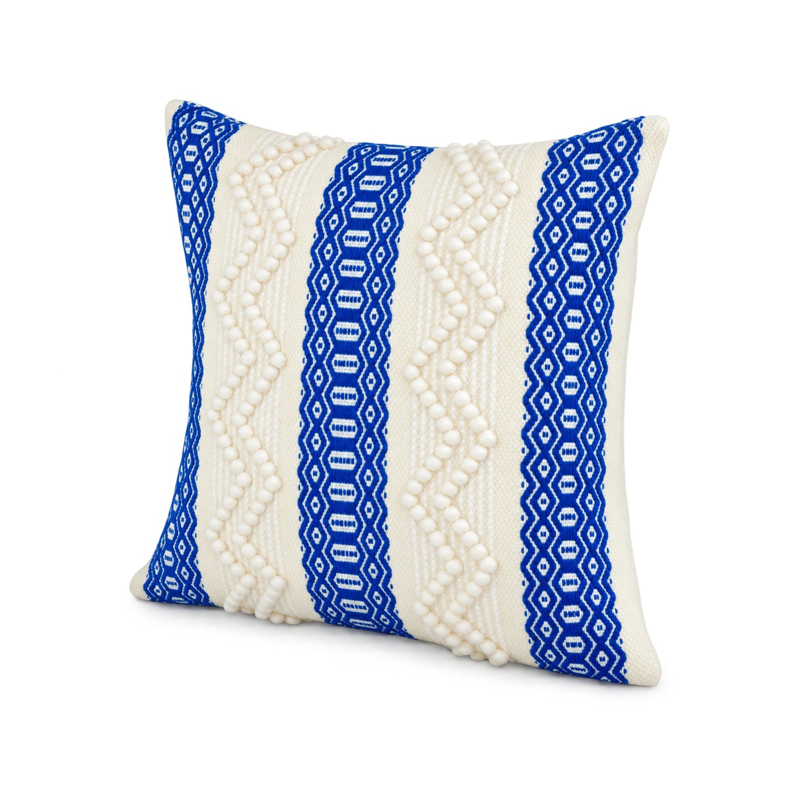 Cobalt Bobble Cushion Right