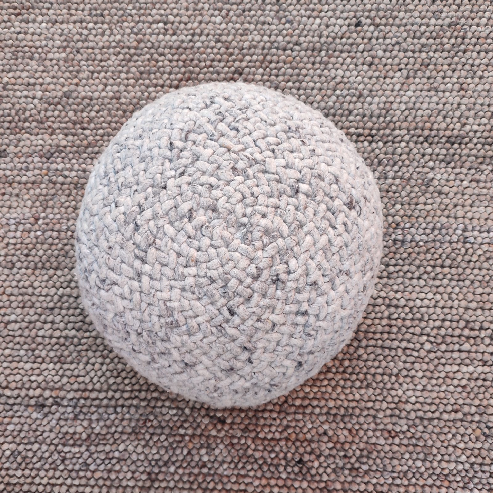 Handmade Moroccan Round Wool Floor Cushions – 100% Natural Wool - Image 10